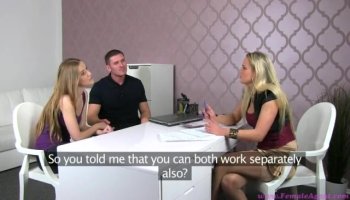 Babe raises her leg and exposes welcoming cleft