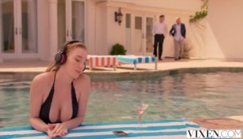 Lovely babe couldnt stop engulfing dudes rod