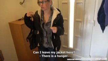 Stunning amateur Arab real girlfriend smooching pinching her ass by horny lover