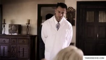 Housewife is POV fucked on table